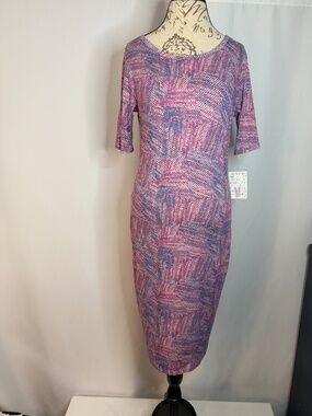 LuLaRoe Julia Dress, Medium, NWT